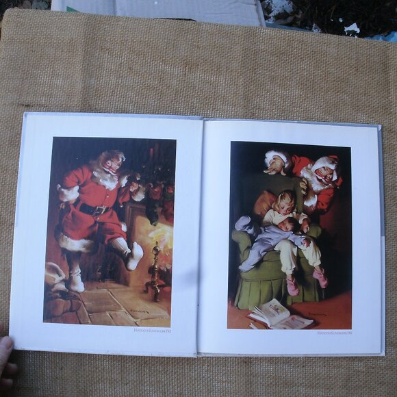 Twas the Night Before Christmas Coca Cola Santa Tribute Book - Picture 4 of 16